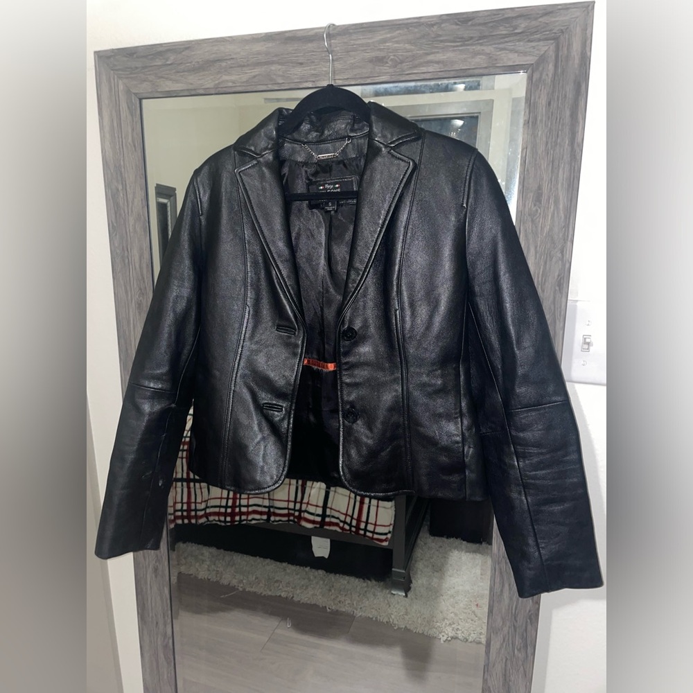 Wilsons Leather Black Jacket